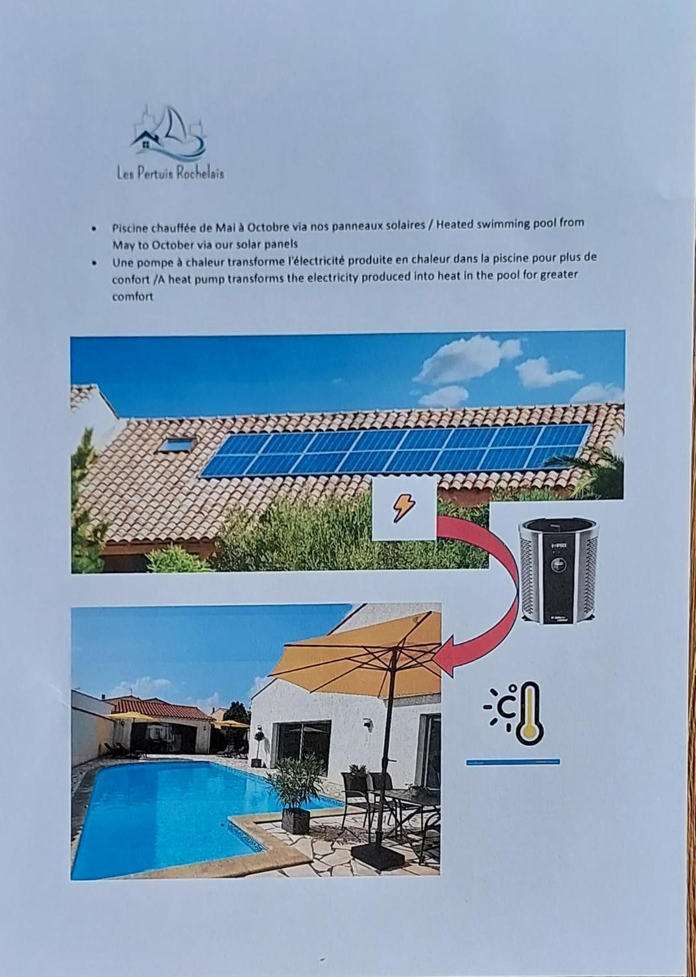 페리그니 Les Pertuis Rochelais B&B 외부 사진